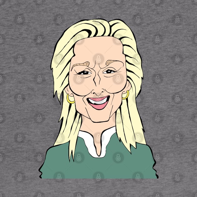 MERYL STREEP FAN ART by cartoonistguy